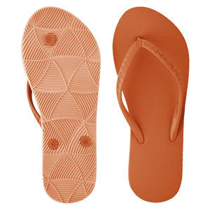 Women's Tonal Slippers (Kaihalulu) Burnt Orange