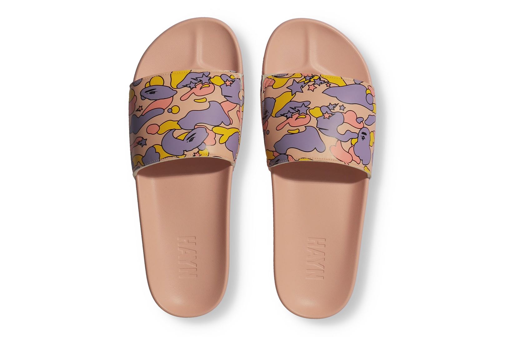 BAPE X HAYN STA CAMO SLIDES BAPE X HAYN STA CAMO SLIDES