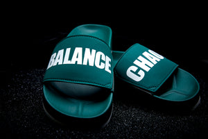CHAOS/BALANCE Slides (UNDERCOVER X HAYN) Forest Green